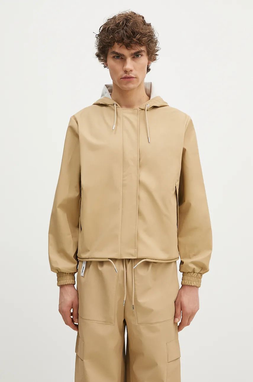 Mikina Rains Hooded Casual Jacket Béžová | 18040, 0