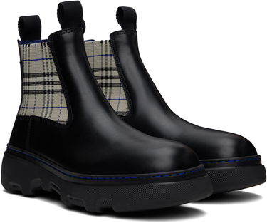 Tenisky a topánky Burberry Burberry Creeper Low Chelsea Boots Čierna | 8102718, 3