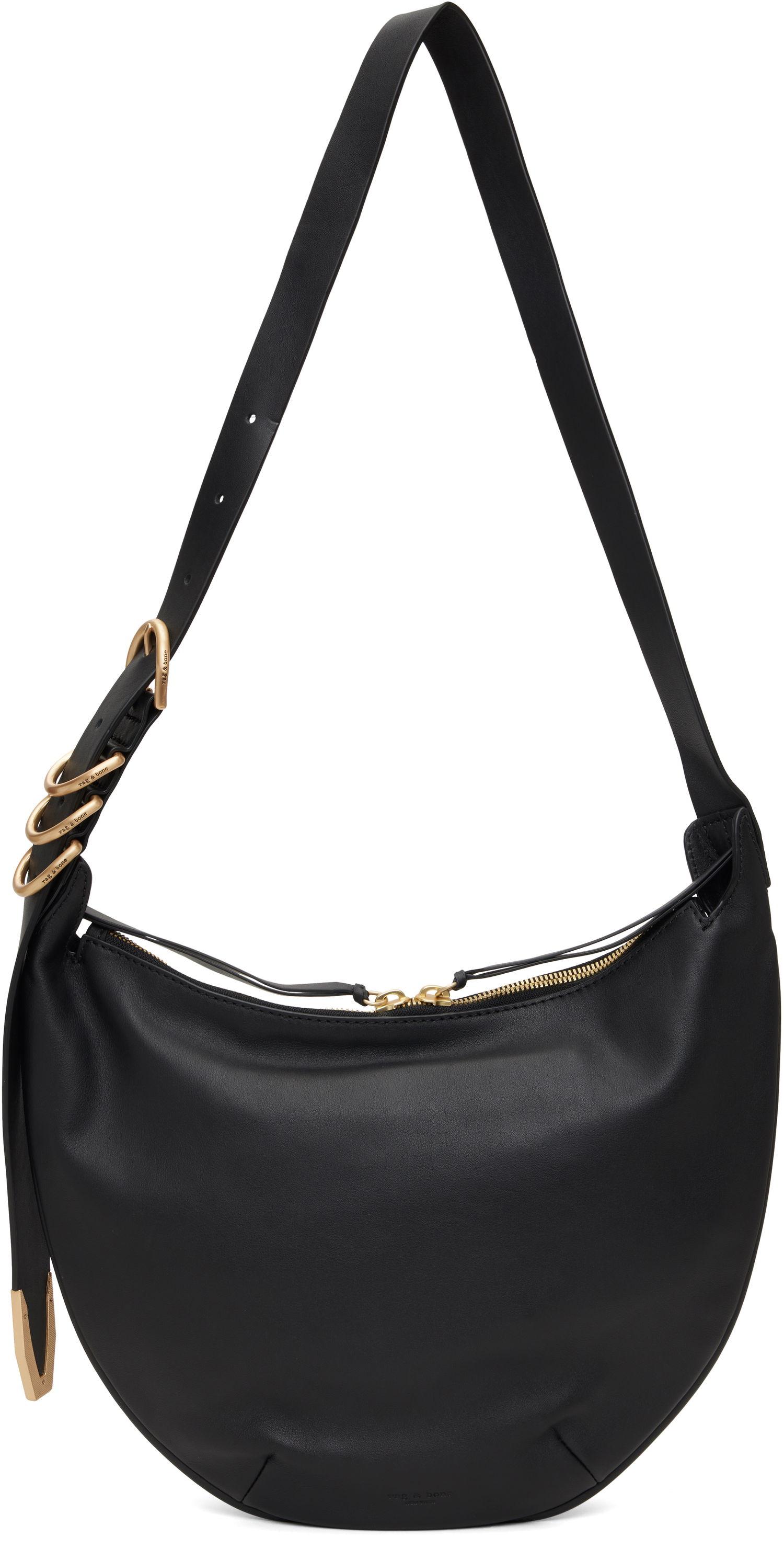 Taška cez rameno rag & bone Rag & Bone Mini Spire Shoulder Bag Čierna | WHH24FL1009LE09, 0