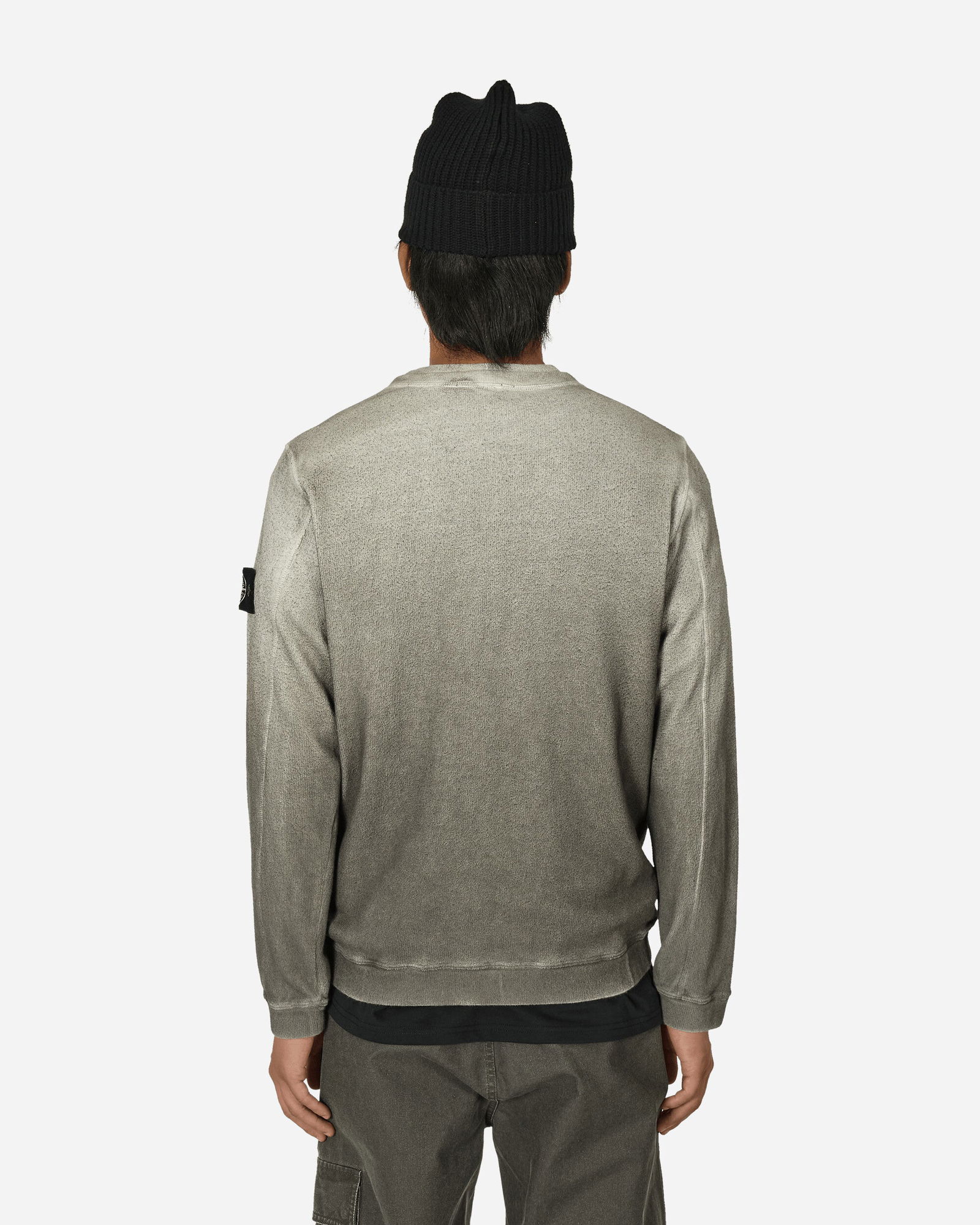 Closed Loop Project Garment Dyed Cewneck Sweatshirt Lead Grey