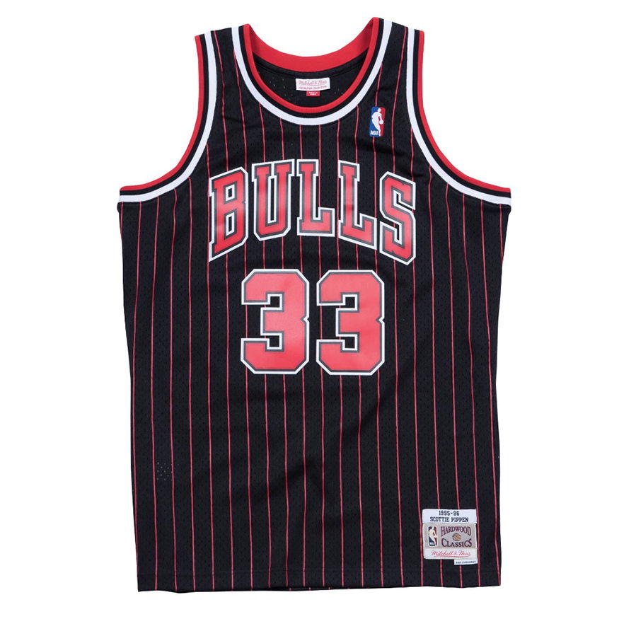 Dres Mitchell & Ness Chicago Bulls Scottie Pippen Swingman Jersey Čierna | SMJYGS18149-CBUBLCK95SPI, 0
