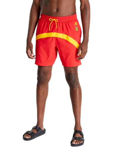 Šortky adidas Performance Eric Emanuel x McDonald’s Shorts Červená | HB0736