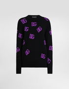Dolce & Gabbana Wool Pullover with DG Logo Print