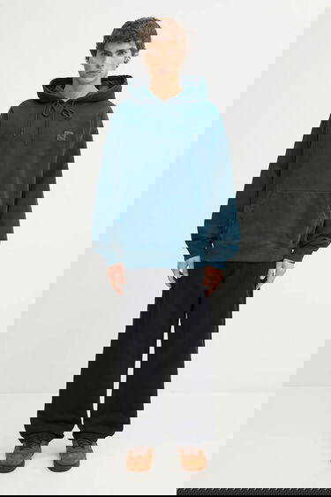 Mikina Carhartt WIP Hooded Vista Sweat Hoodie Tyrkysová | I029523.0AUGD, 4