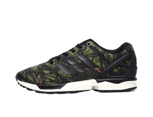 Tenisky a topánky adidas Originals ZX Flux Deep Forest Camo Čierna | B34139