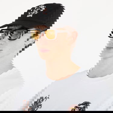 Šiltovka BAPE BAPE® x FOOTSHOP - Scribble Ape Cap Black Čierna | 001CPL721311MBLK, 1