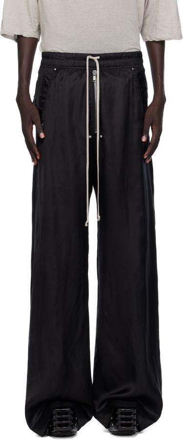 Nohavice Rick Owens Rick Owens Concordians Wide Bela Trousers Čierna | RU02E1366 K, 0