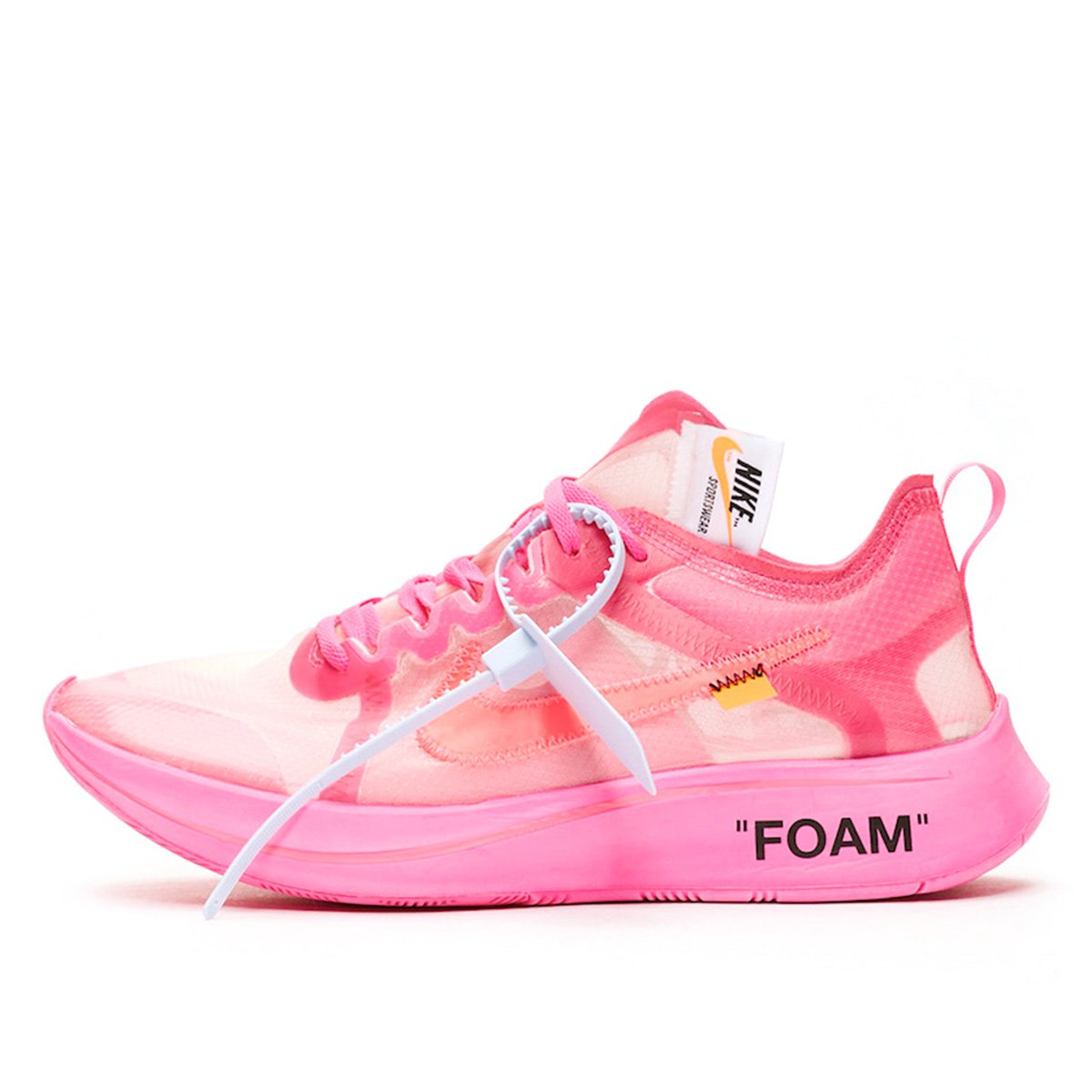 Off-White x Zoom Fly SP "Tulip Pink"