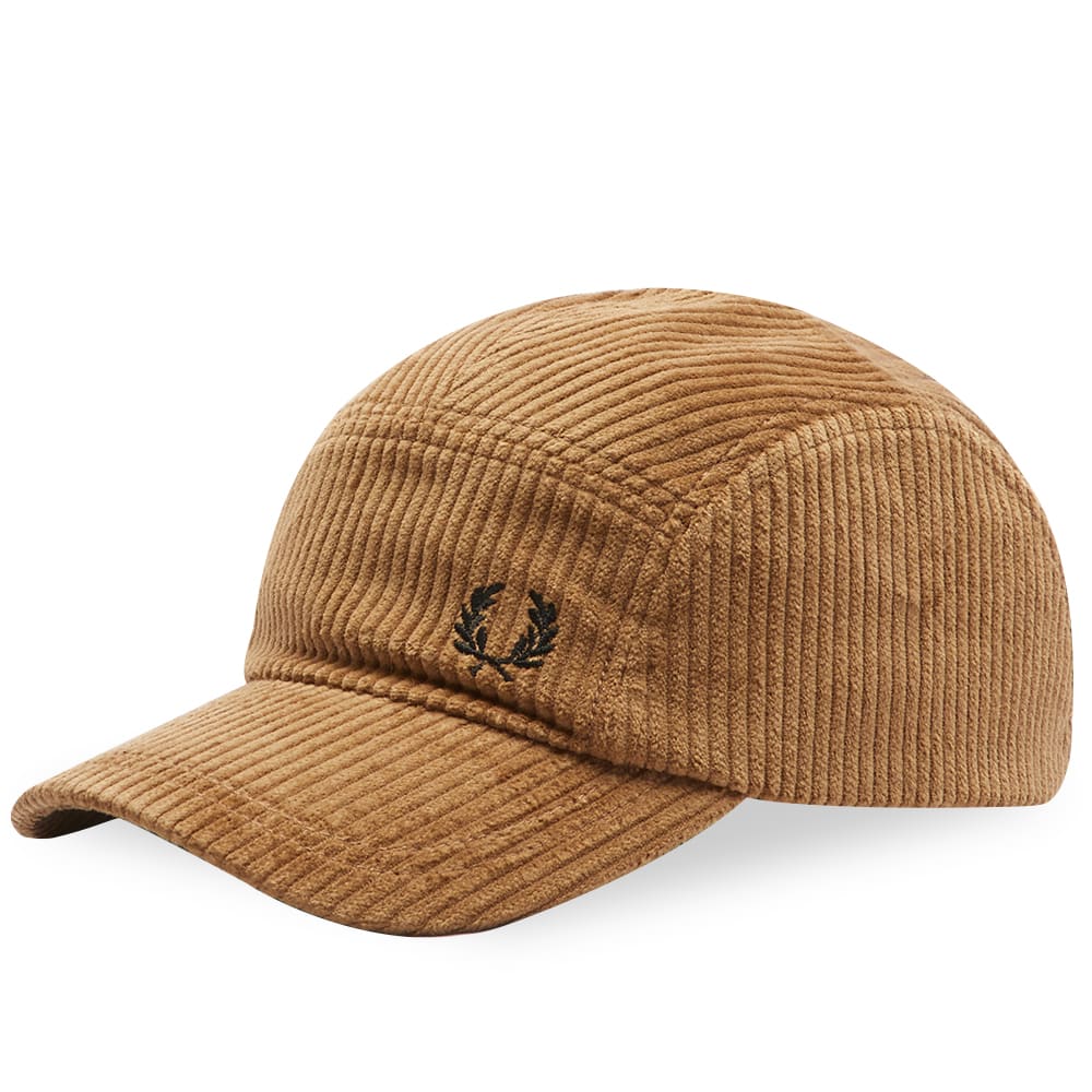 Šiltovka Fred Perry Corduroy 5 Panel Cap Hnedá | HW5661-P96, 0