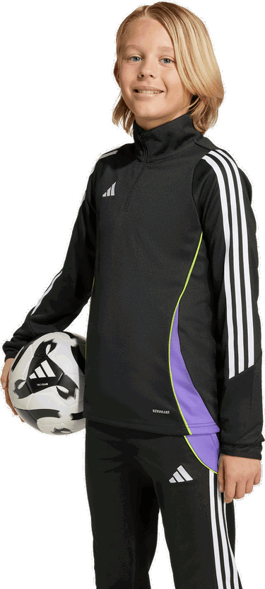 Mikina adidas Performance Tiro 24 Training Quarter-Zip Top Čierna | JW4376, 3