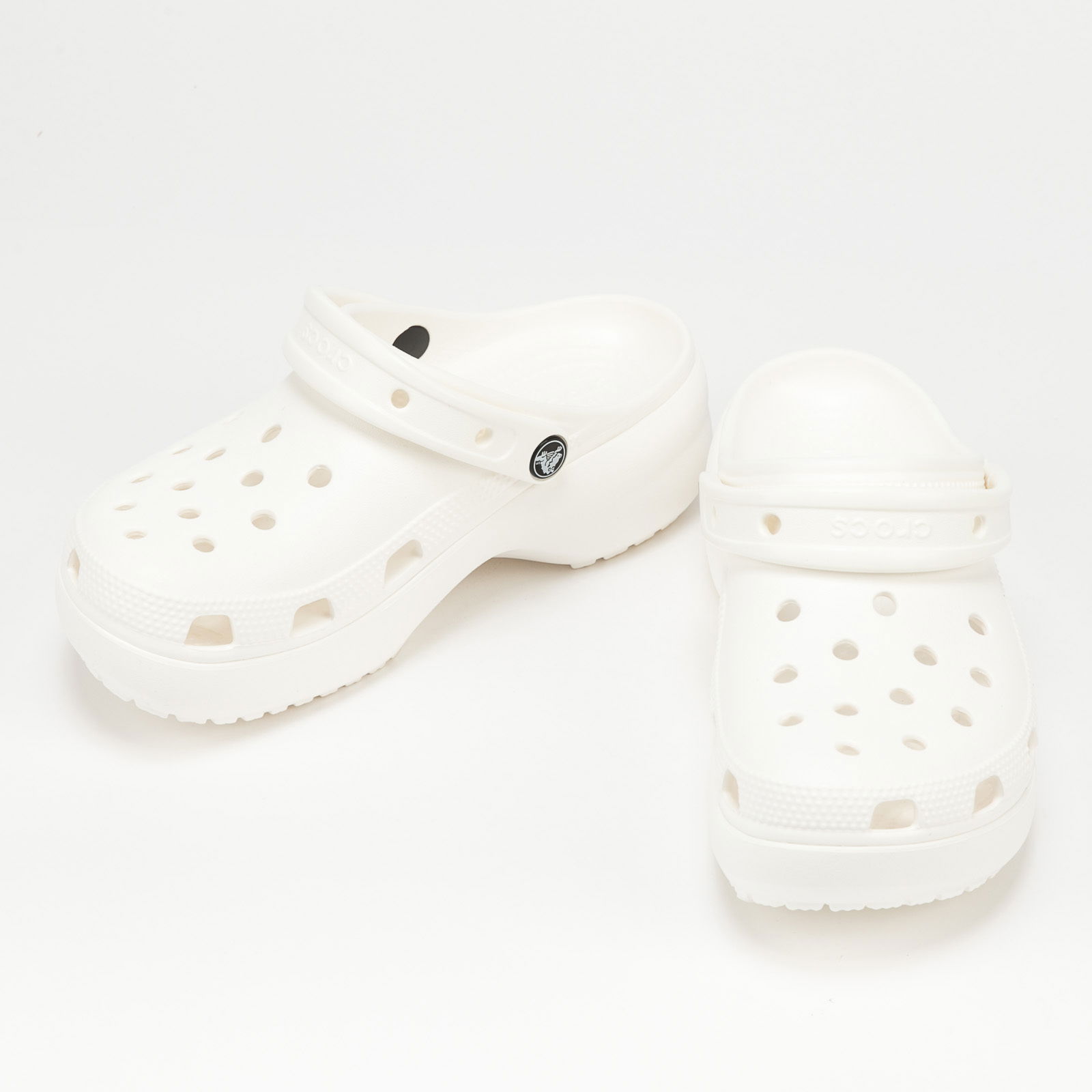 Classic Platform Clog "White" W