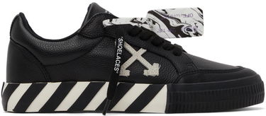 Tenisky a topánky Off-White Black Leather Vulcanized Low Sneakers Čierna | OMIA085F21LEA0031001, 0