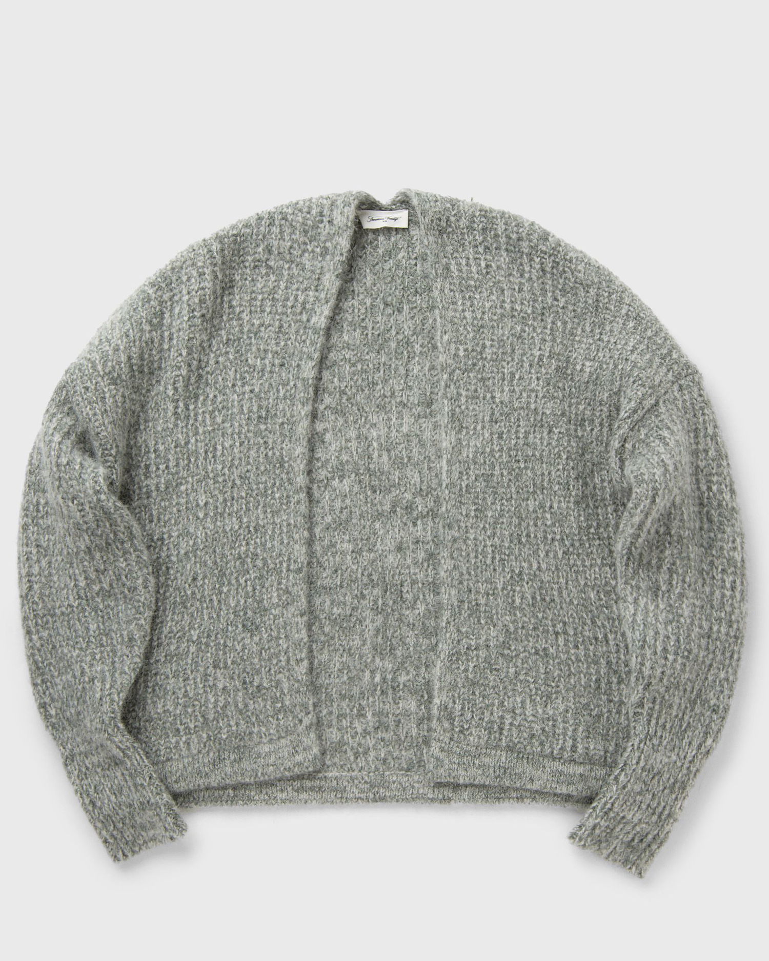 Sveter American Vintage American Vintage EAST Knit Cardigan M/L Zelené | EAST19AME25-TORTUE-MOULINE, 0