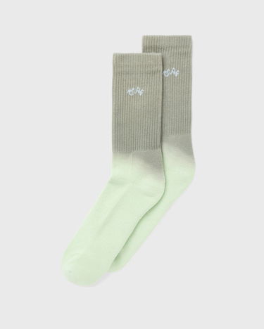 Ponožky ØLÅF Gradient Signature Socks Zelené | A210807-LIGHTSAGE, 2