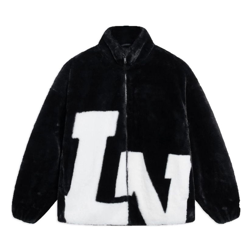 Bomber bunda Li-Ning Big Logo Polar Fleece Jacket Čierna | AFDSD61-1