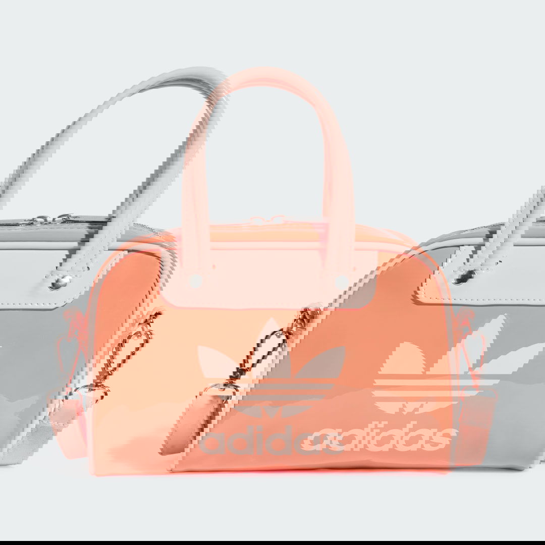Kabelka adidas Performance Adicolor Mini Bowling Patent Leather Bag Ružová | JI9453, 0