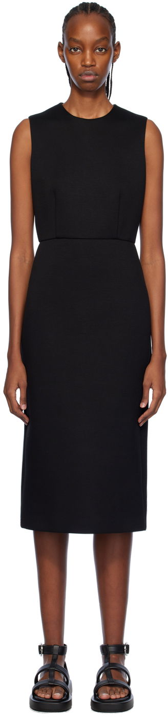 Šaty Max Mara Max Mara Maremar Sleeveless Midi Dress Čierna | 2419621021600 MM13074, 0