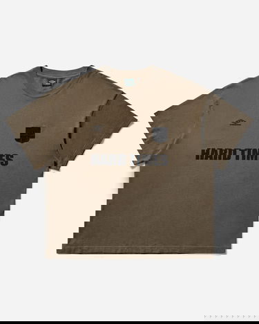 Tričko Umbro Hard Times T-Shirt Hnedá | UBMW0241JY57 GRN0036, 1