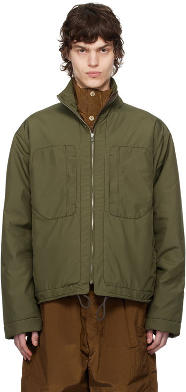 Prešívaná bunda Ranra RANRA Rowan Zip-Up Cropped Jacket Zelené | AMSS25OW01552, 0