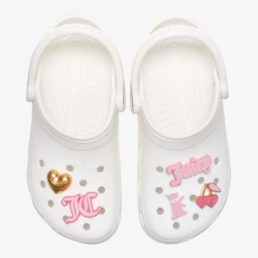 Starostlivosť o obuv Crocs Juicy Couture Jibbitz Charms 5 Pack Biela | 10014526