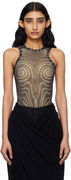 Jean Paul Gaultier Spirale Bodysuit