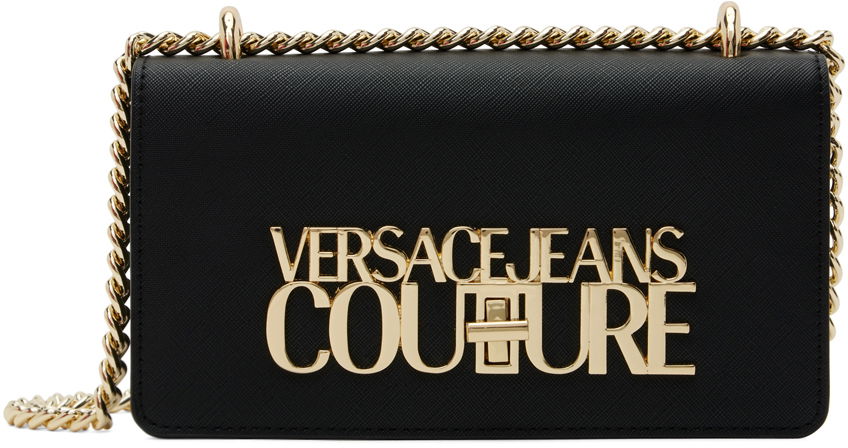 Taška cez rameno Versace Jeans Couture Lock Bag Čierna | E75VA4BL1_EZS467, 0