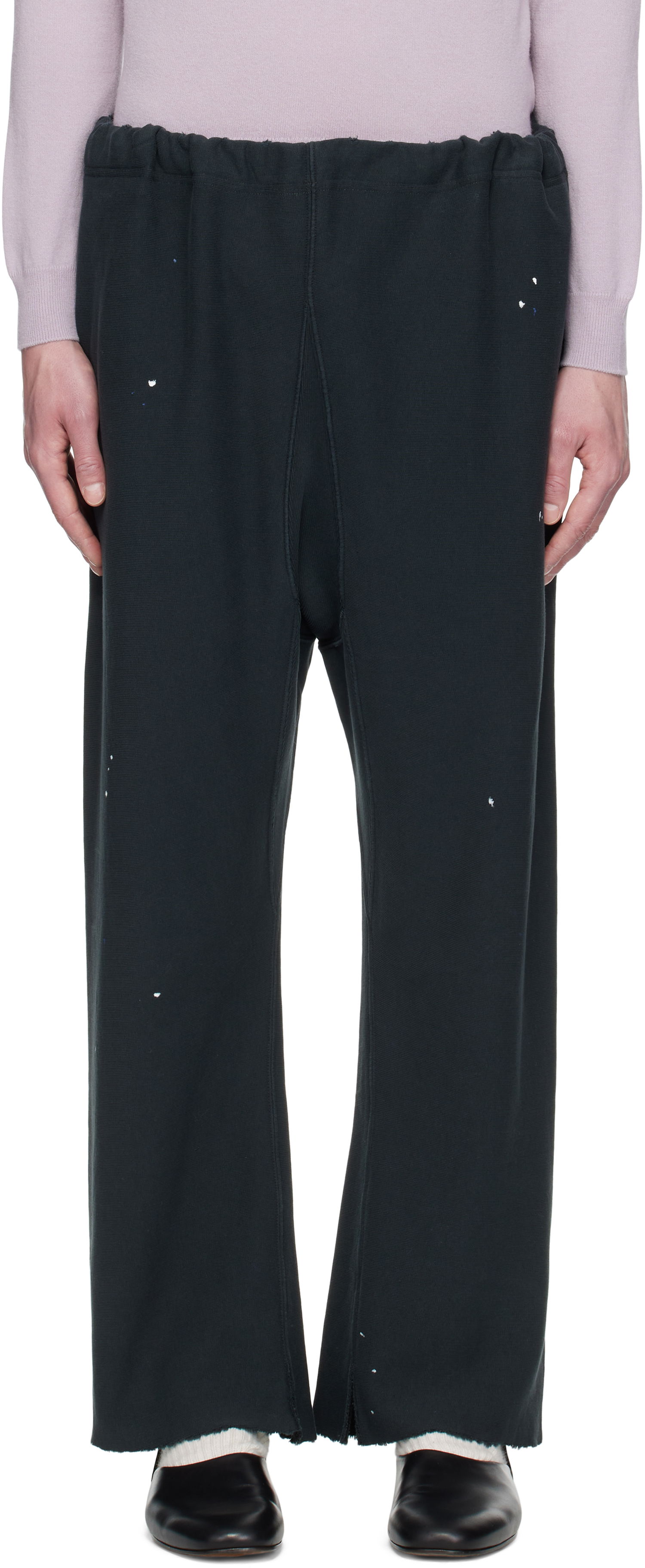 Tepláky Maison Margiela Maison Margiela Distressed Sweatpants Zelené | S50KA0677 M25019, 0