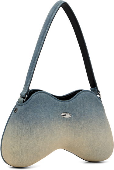 Kabelka Diesel Double-D Shoulder Bag Modrá | X10327 P5499, 4