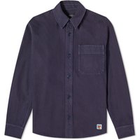 Košeľa A.P.C. END. x Men's 'Coffee Club' Basile Overshirt Navy | COFCN-H02875-IAK, 1