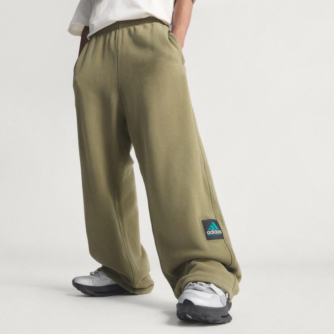 Tepláky adidas Performance Equipment Open Hem Sweatpants Zelené | JX1574, 0