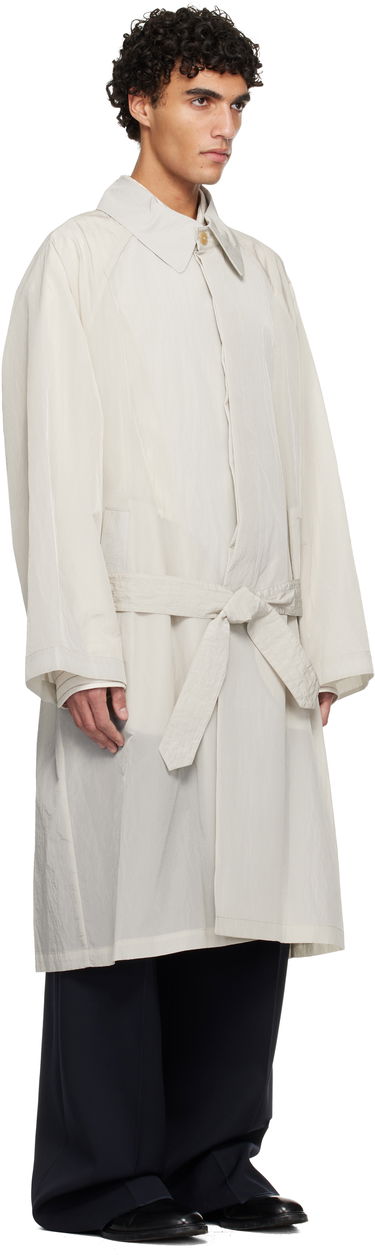 Trenčkot HED MAYNER Hed Mayner Crinkled Trench Coat Béžová | HMMC10054AHC156, 1