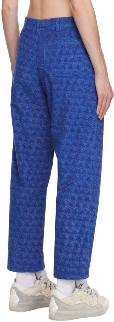 Nohavice ERL Padded Trousers Modrá | ERL05P001, 2