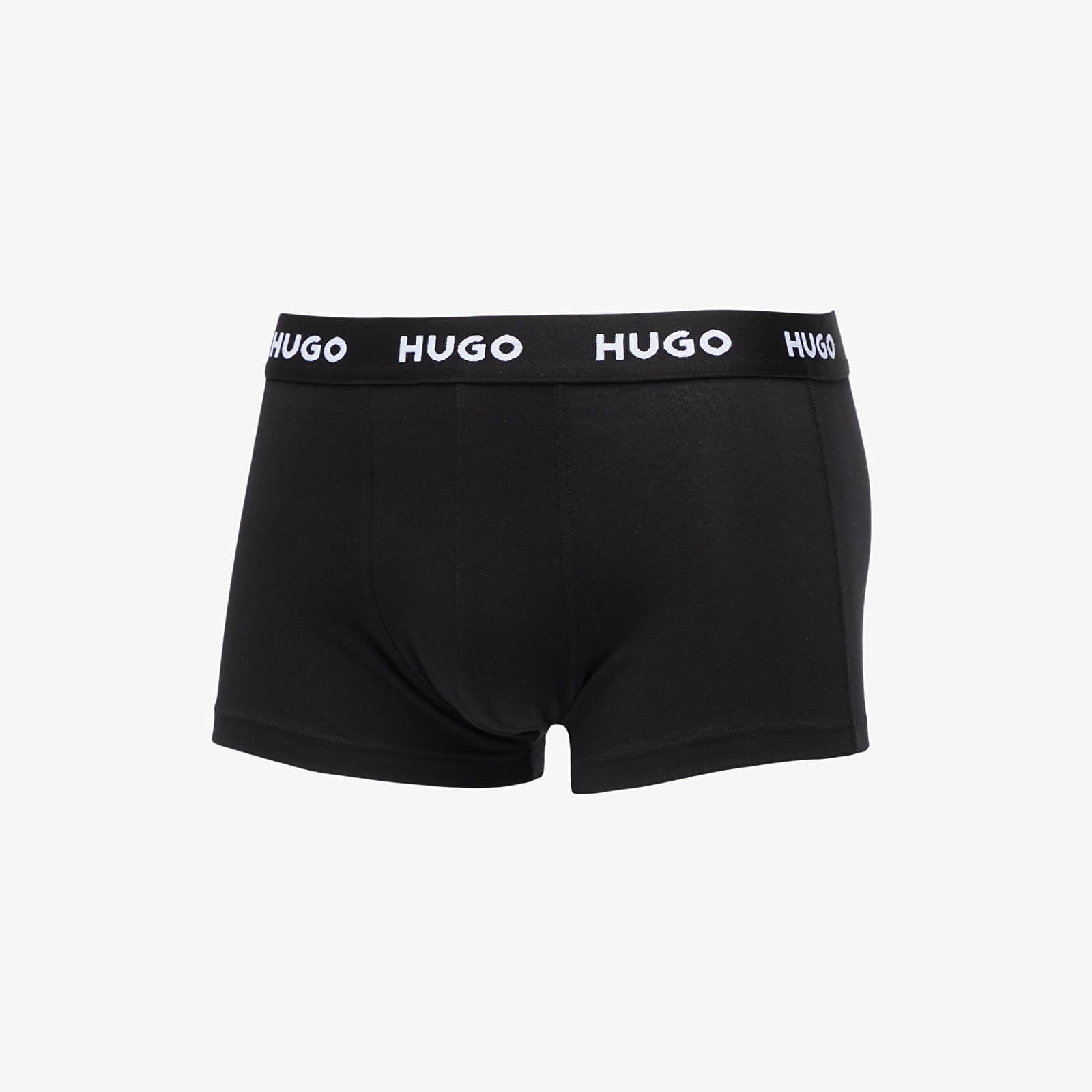 Three Pack of Trunks with Logo Waistband