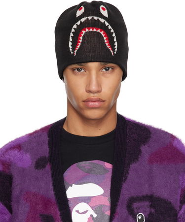 Kulicha BAPE Shark Knit Hat Ružová | 001HTK701007M PNK, 4