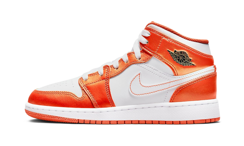 Tenisky a topánky Jordan Air Jordan 1 Mid "Metallic Orange" GS Oranžová | DM4228-800, 0