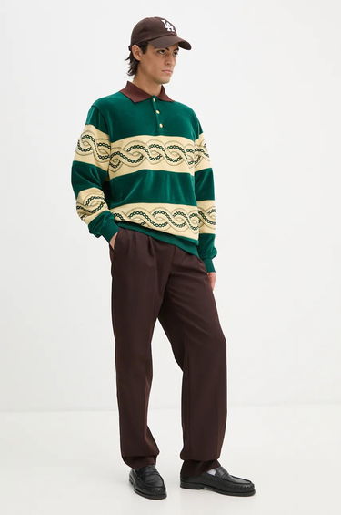 Nohavice Drôle de Monsieur Le Pantalon Golfeur Wool Blend Dress Pants Hnedá | E.BP165.PL127.DBN, 1