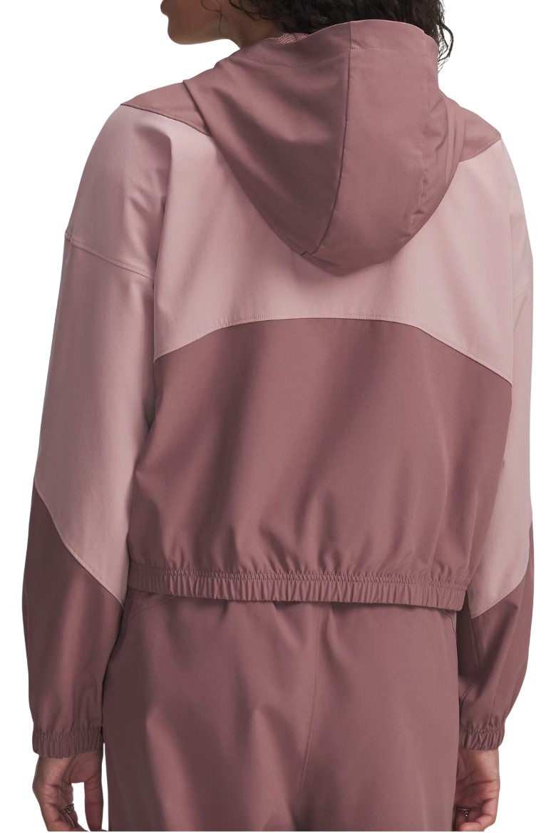 Vetrovka Under Armour Rival Woven Color-Block Full-Zip Hooded Jacket Ružová | 6004849-651, 1