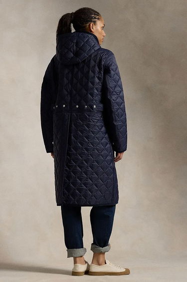 Prešívaná bunda Polo by Ralph Lauren Navy Blue Quilted Winter Coat Navy | 211941002, 1