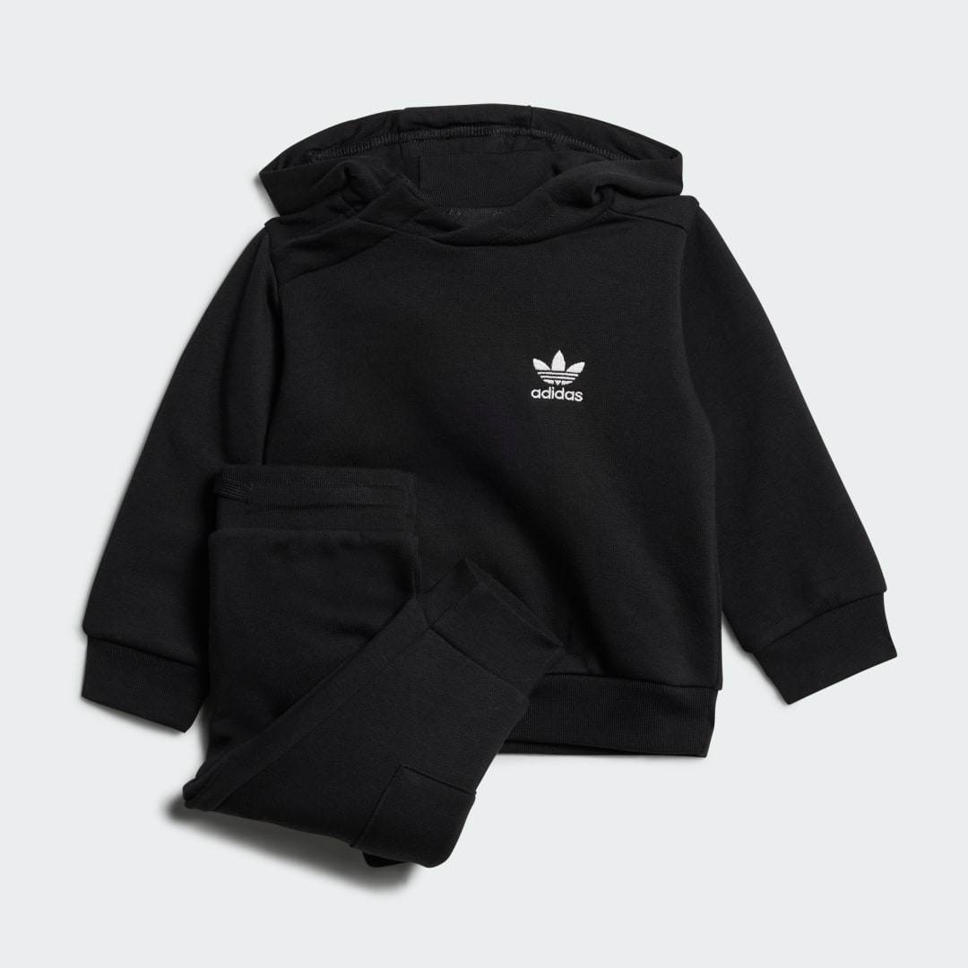 Súprava adidas Performance Kids' Cargo Hoodie Set Čierna | IW1007, 0