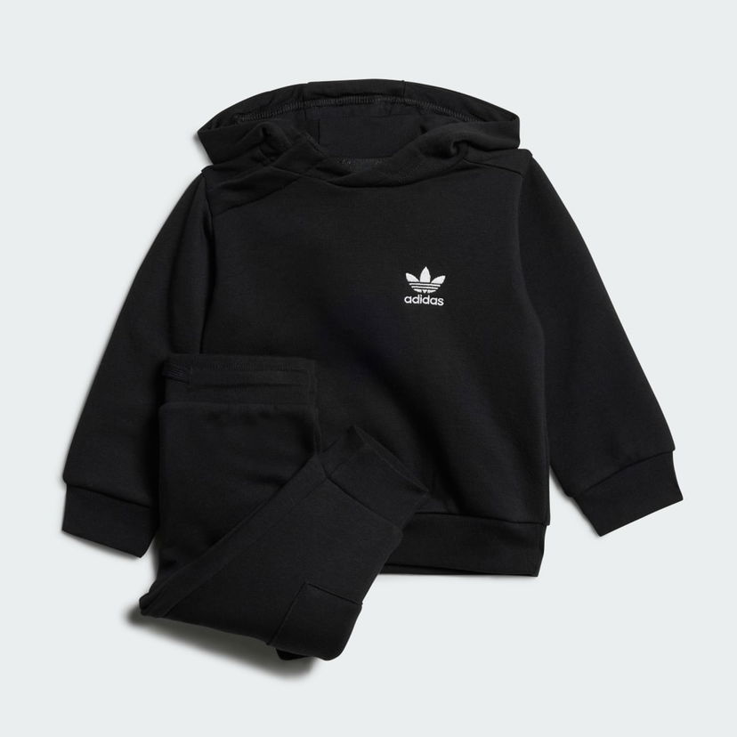 Súprava adidas Performance Kids' Cargo Hoodie Set Čierna | IW1007