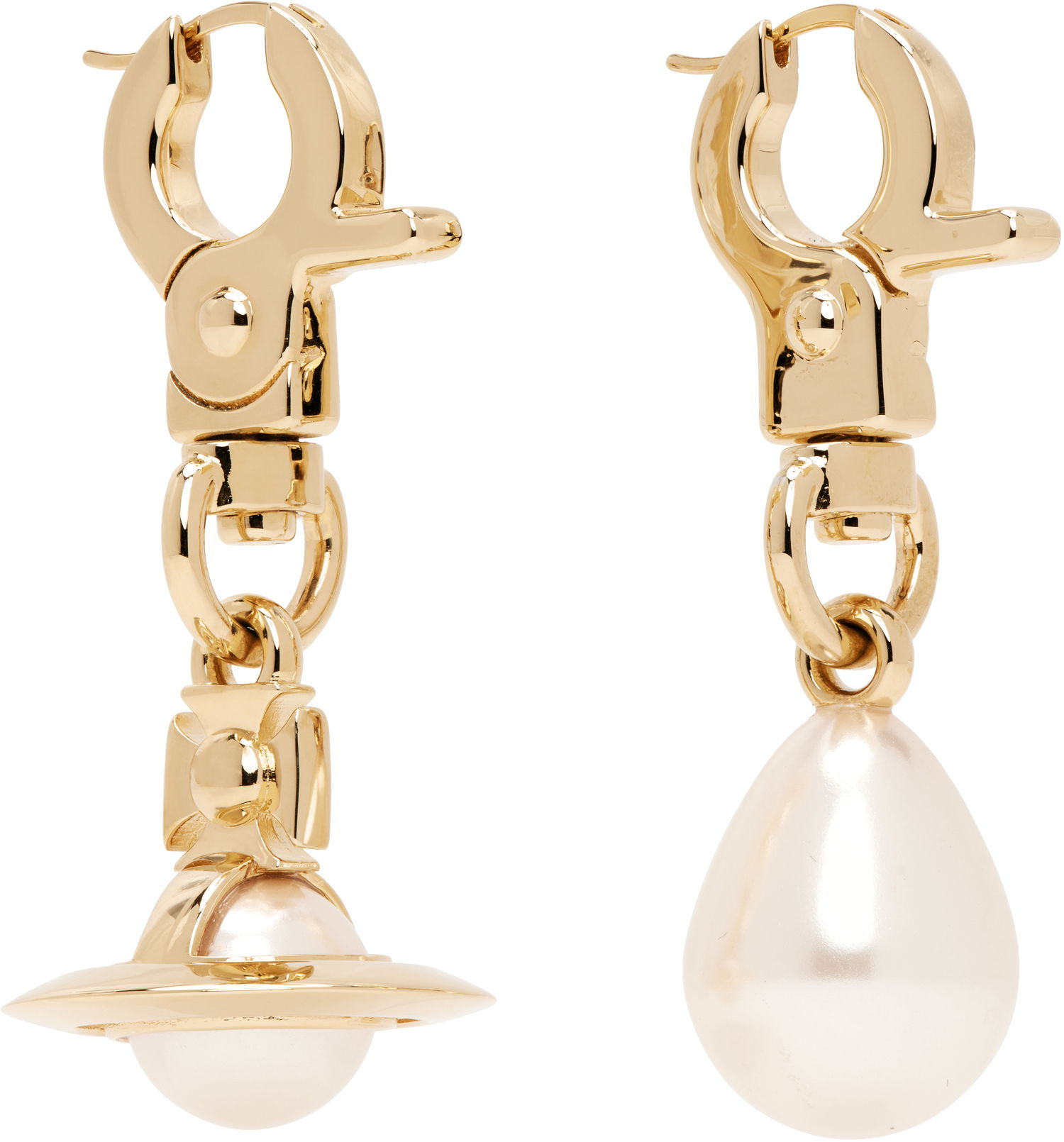 Náušnice Vivienne Westwood Earrings Metalická | 6202016E-02R107-, 1