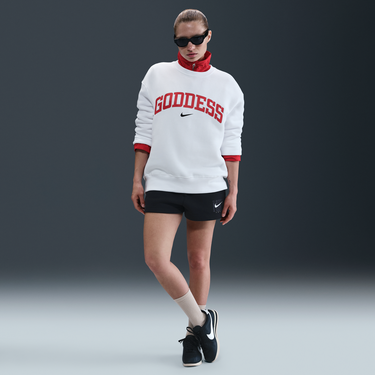Sveter Nike Nike Sportswear Phoenix Fleece Crewneck Sweatshirt Biela | IM0332-100, 4