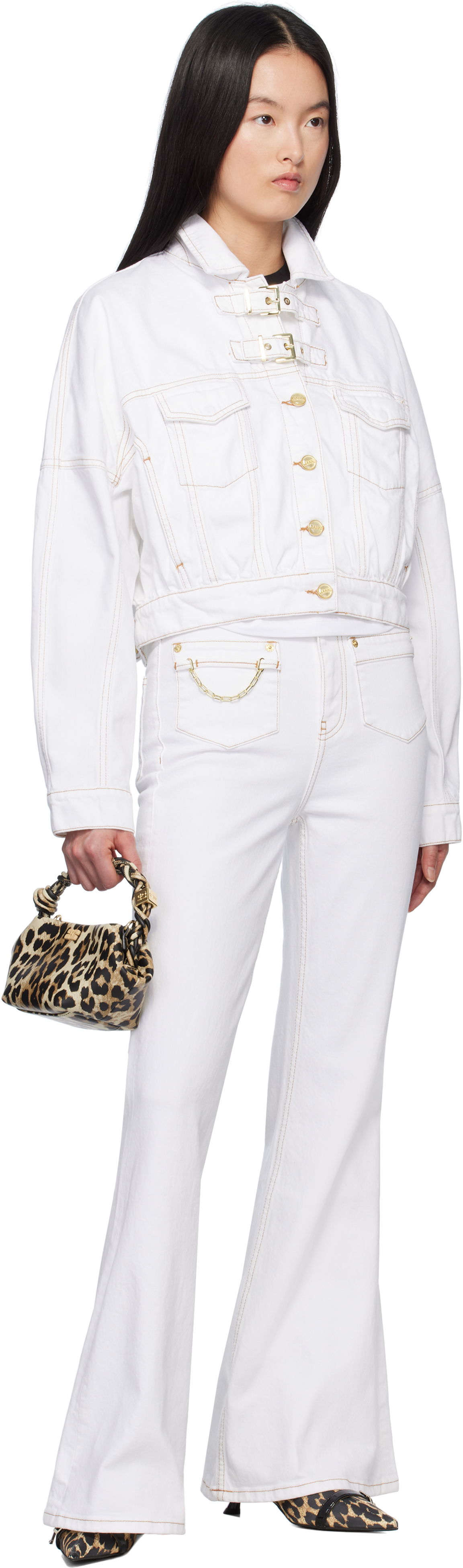 GANNI Goddi HW Flare Jeans