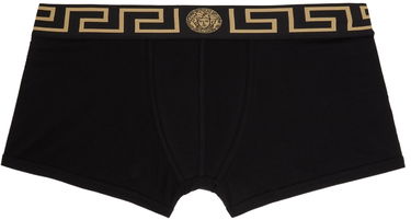 Boxerky Versace Greca Border Boxer Briefs Čierna | AU10026 A232741, 3