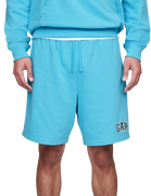 Drawstring Sweat Shorts with Logo
