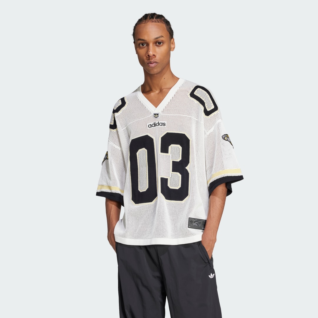 Dres adidas Performance Adilenium Season 3 Knit Football Jersey Biela | JX1699, 0