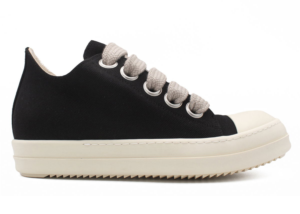 Tenisky a topánky Rick Owens DRKSHDW Canvas Low Top Black Milk Čierna | DU01B7802 DMW1 911, 0