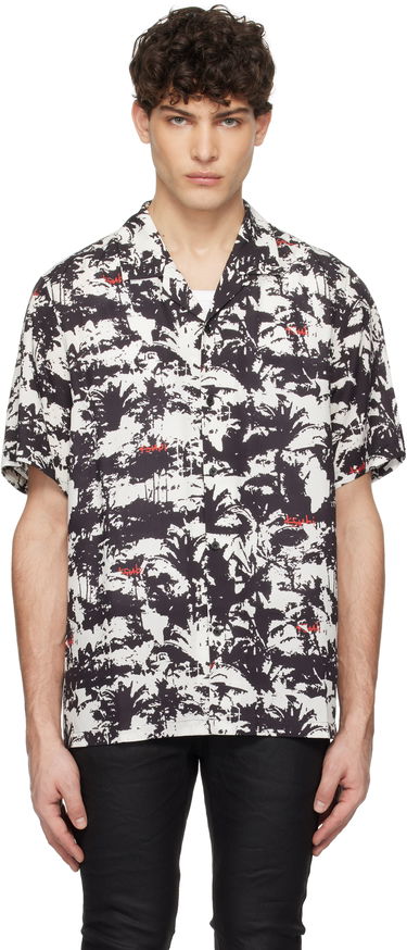 Košeľa Ksubi Ksubi Palmtree Resort Shirt Biela | MPS25SH018, 0