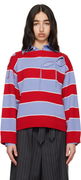 Charles Jeffrey LOVERBOY Slash Stripe Knit Sweater