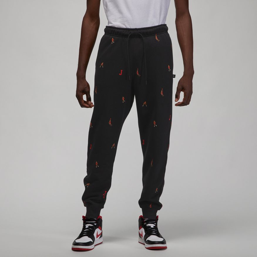 Tepláky Jordan Essentials Holiday Fleece Pants Čierna | DV9390-010, 0
